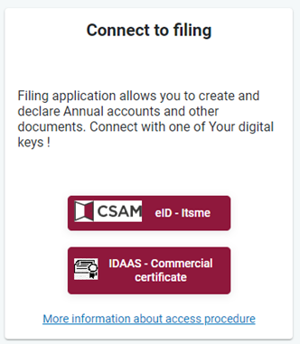 Connect to Filing