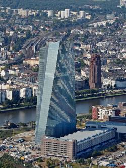 The ECB building in Frankfurt-am-Main